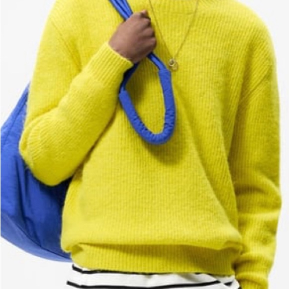 PURL KNIT SWEATER.  Brand new